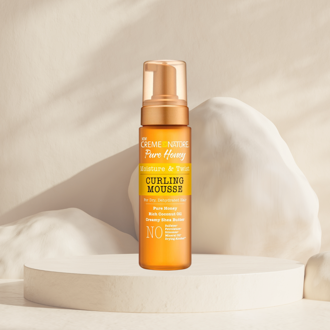 Pure Honey Curling Mousse - Creme Of Nature