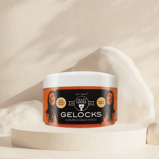 Gelocks beurre de mangue & cactus - Gamme Crazy Locks par Afro Naturel