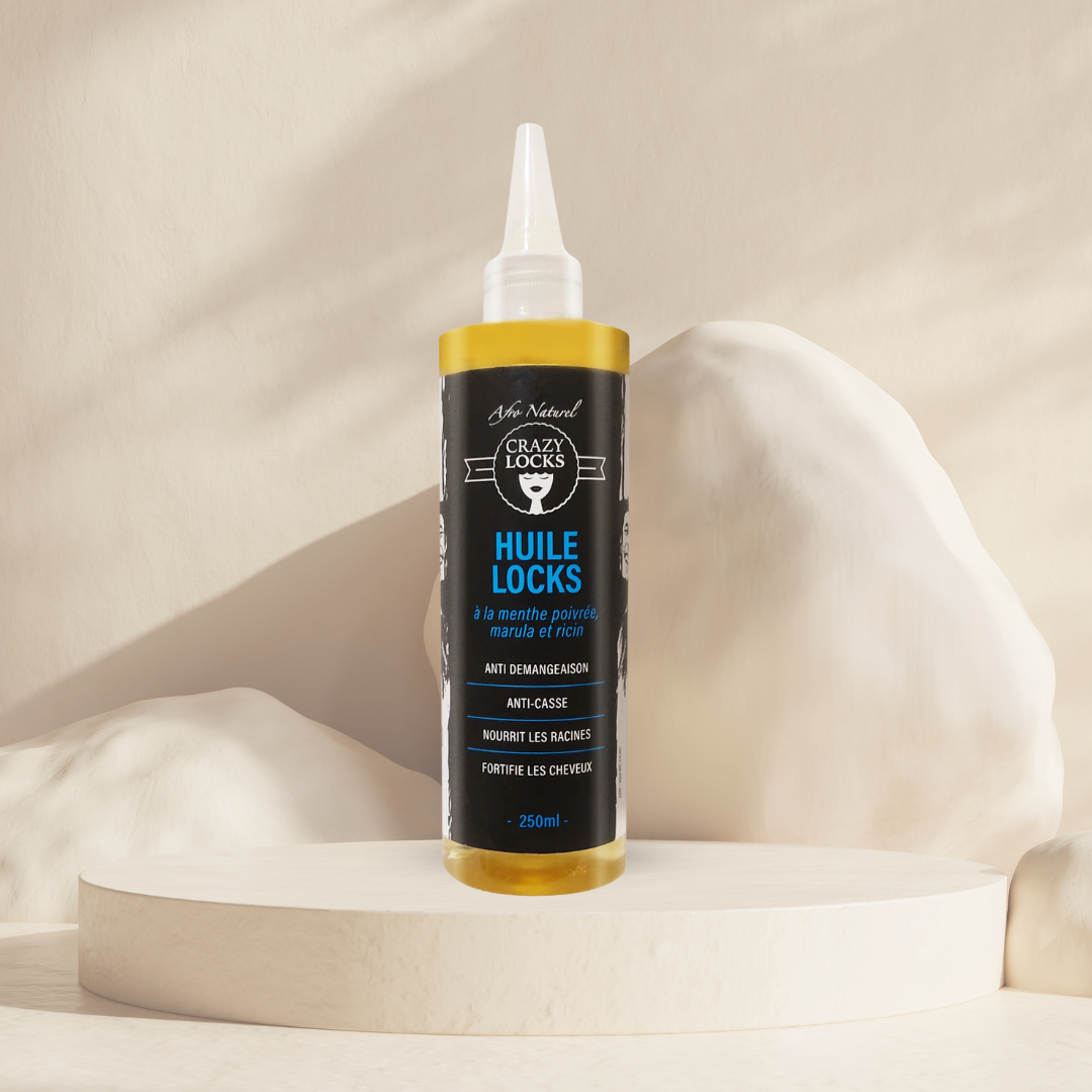 CRAZY LOCKS-Afr Naturel Huile Locks à la Menthe Poivrée