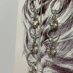 Bijoux Cheveux Cauri Anneaux Organics Beam