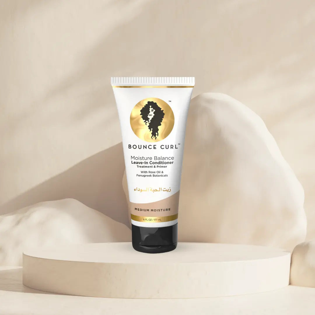 BOUNCE CURL-Leave-In Moisture Balance - Fenugreek botanicals & Rose oi ...