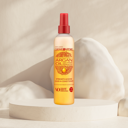 Leave-in Strength &amp; Shine Argan Oil – Creme der Natur