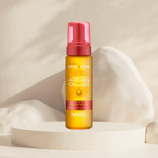 Mousse Style & Shine Argan Oil - Creme Of Nature