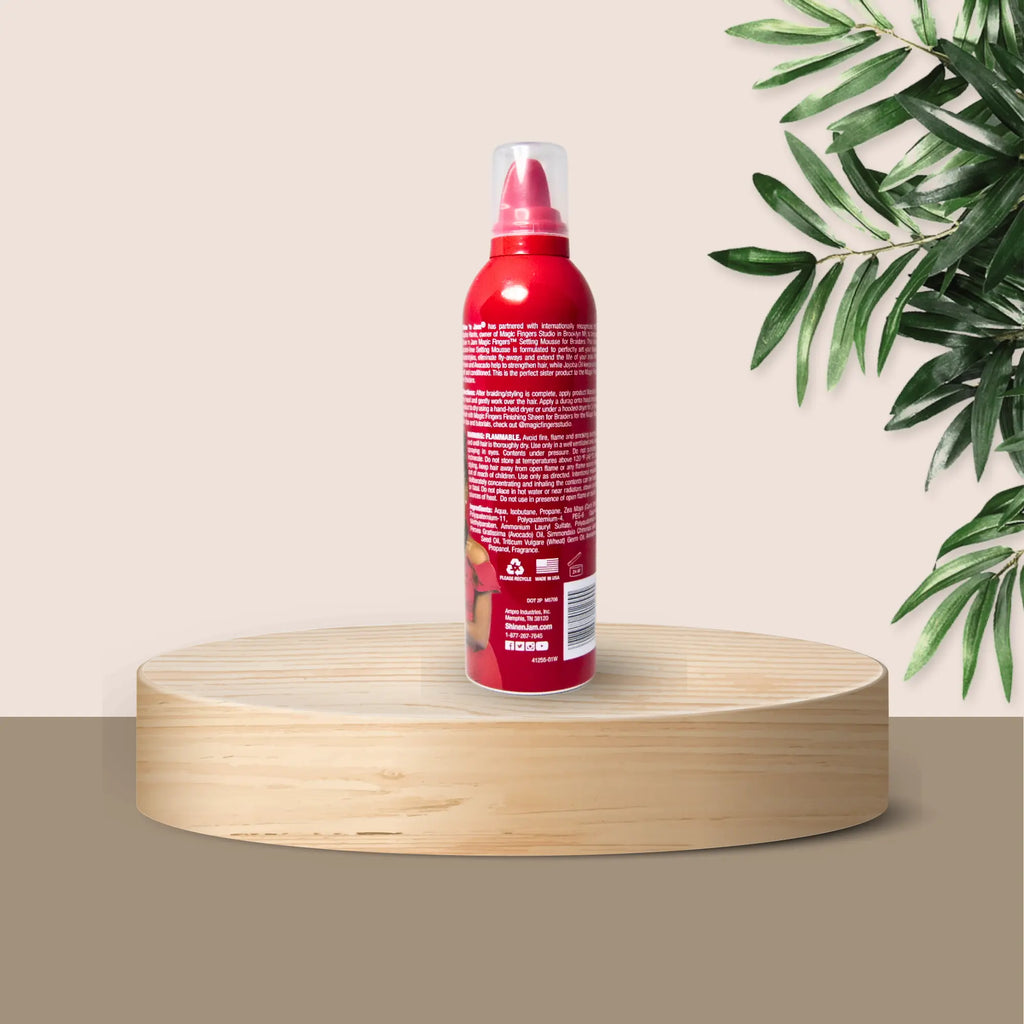 SHINE JAM -Magic fingers setting Mousse protéine de blé Avocat &Jojoba Ampro