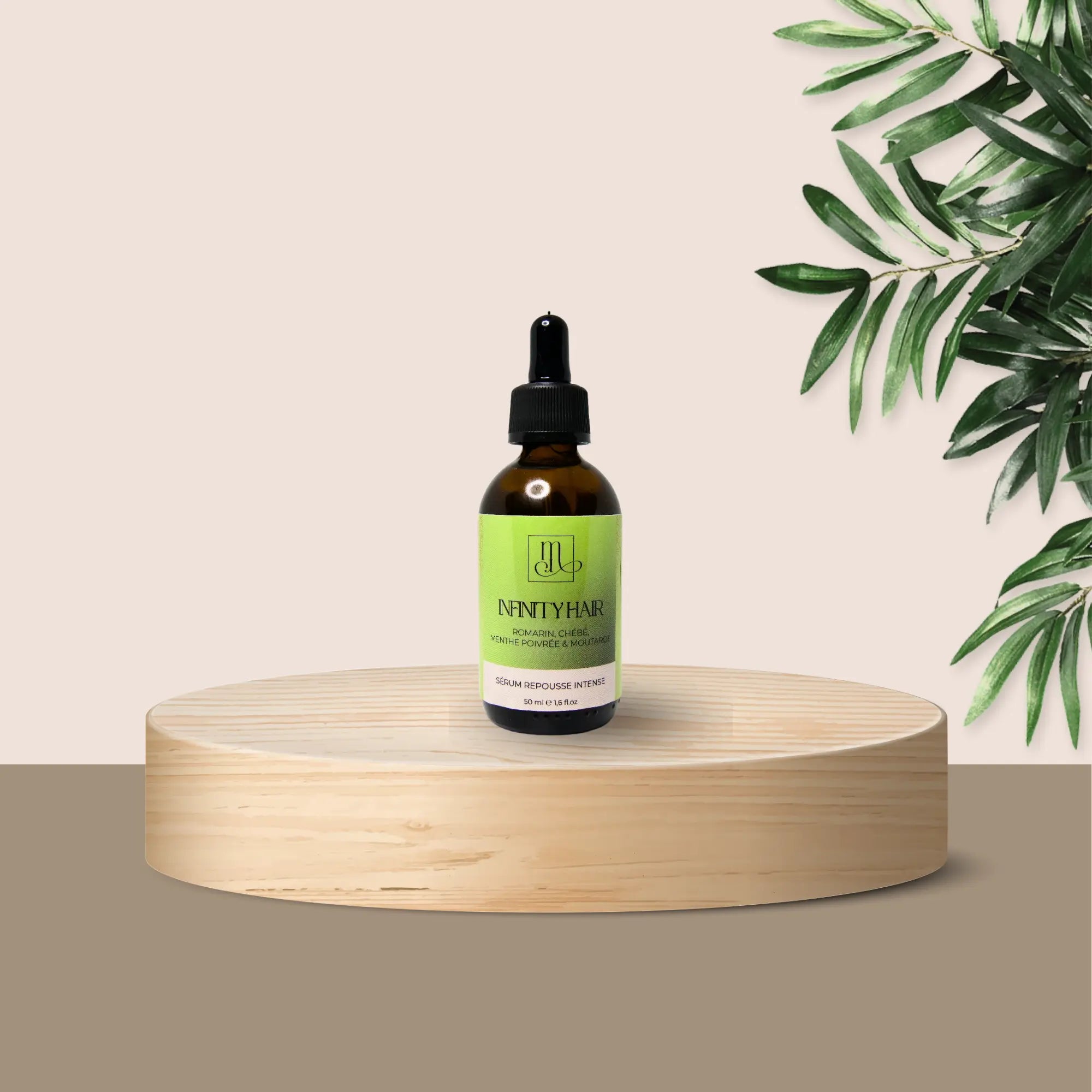 MOROCCAN ROOTS-Infinity Hair activateur de repousse Nigelle, Romarin , Chebé , moutarde &Menthe poivrée 57ML Moroccan Roots