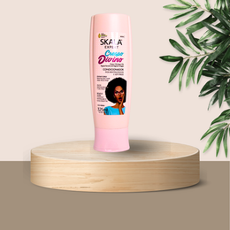 SKALA EXPERT-Crespo Divino après -shampooing Ricin , Argan Kératine végétal &collagène végétal