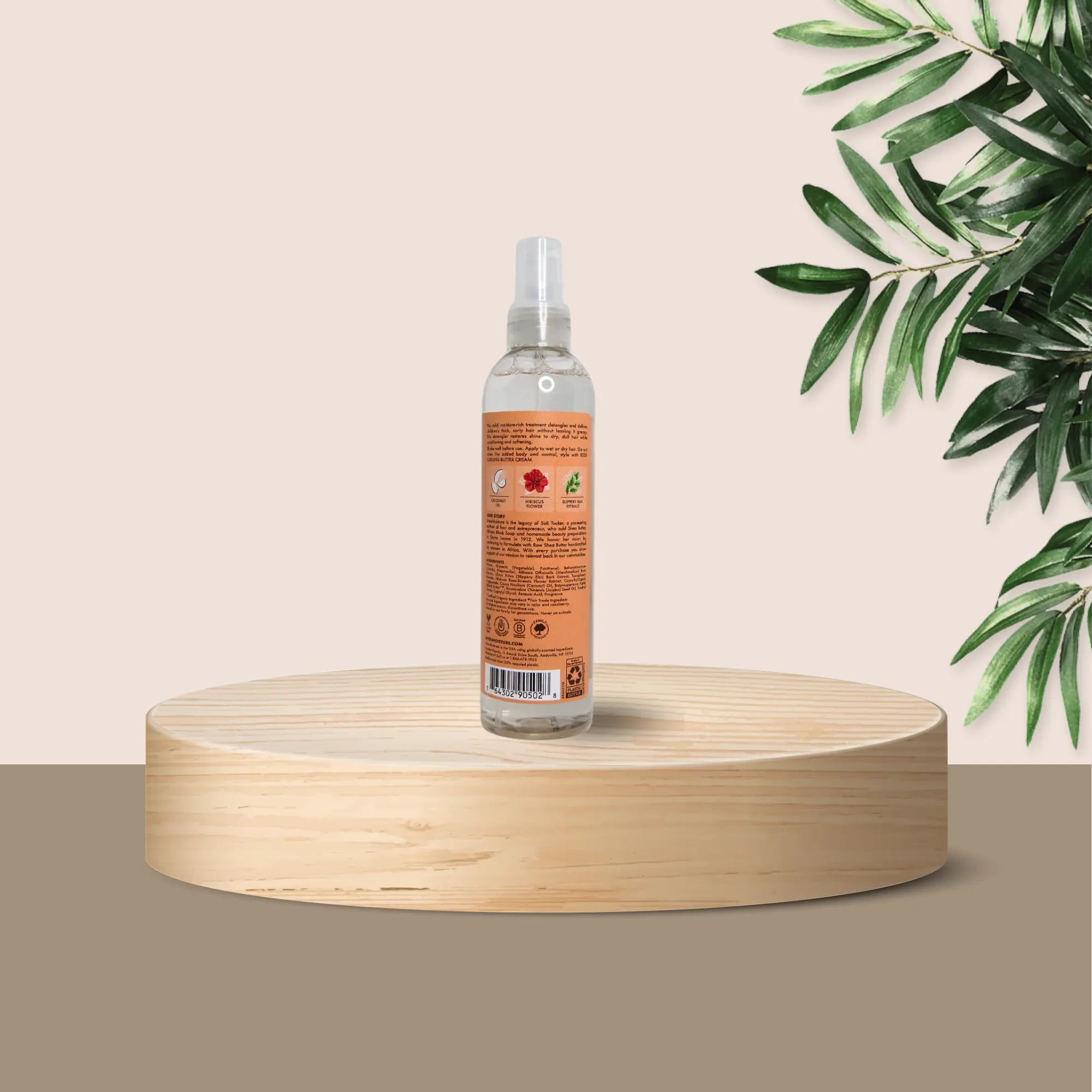 SHEA MOISTURE -Kids Extra-Moisture Detangler  Coconut & Hibiscus 86/100 Note Yuka🥕237ML Shea Moisture