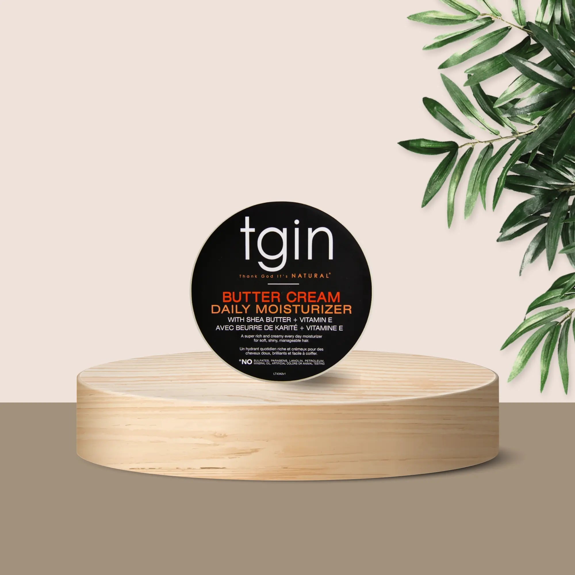 TGIN-BUTTER CREAM Beurre de Karité, Cacao & Vitamine E -340g TGIN