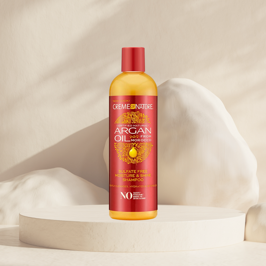 Moisture &amp; Shine Argan Oil Shampoo - Creme Of Nature