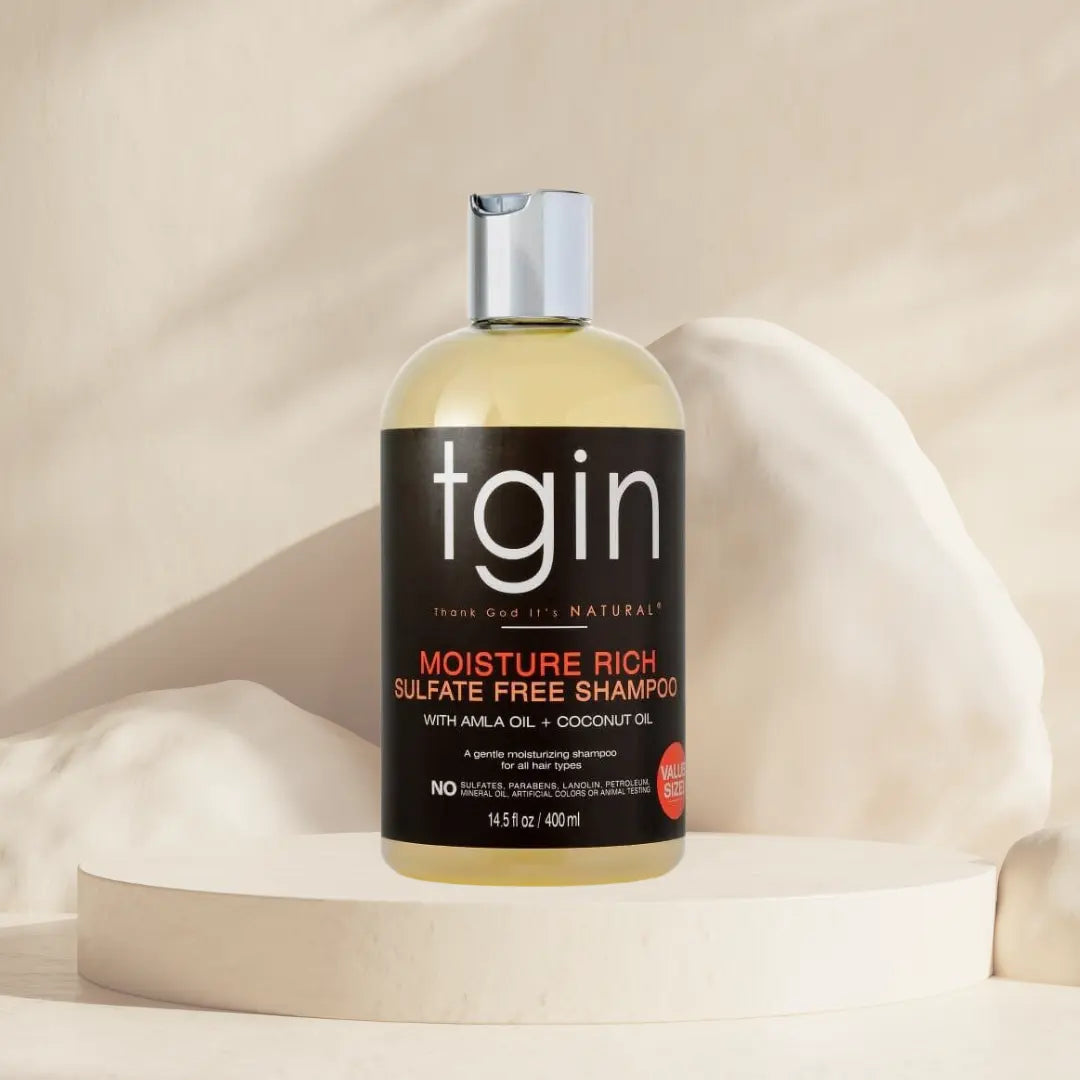 TGIN-Shampoing Hydratant Moisture Rich-Amla oil & Coconut oil 400 ML TGIN