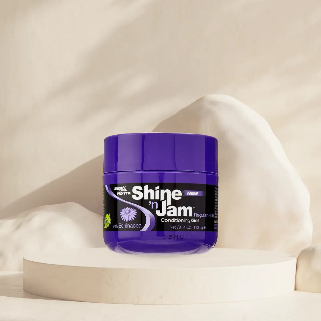 SHINE JAM-GEL  Regular à l'Échinacée  - sans Alcool sans silicone 113,5g Ampro
