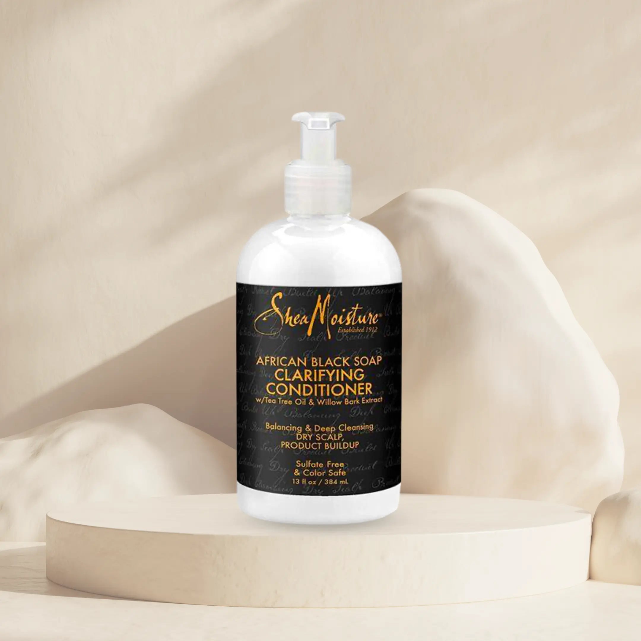 SHEA MOISTURE -Après-Shampoing Clarifiant African Black Soap Shea Moisture