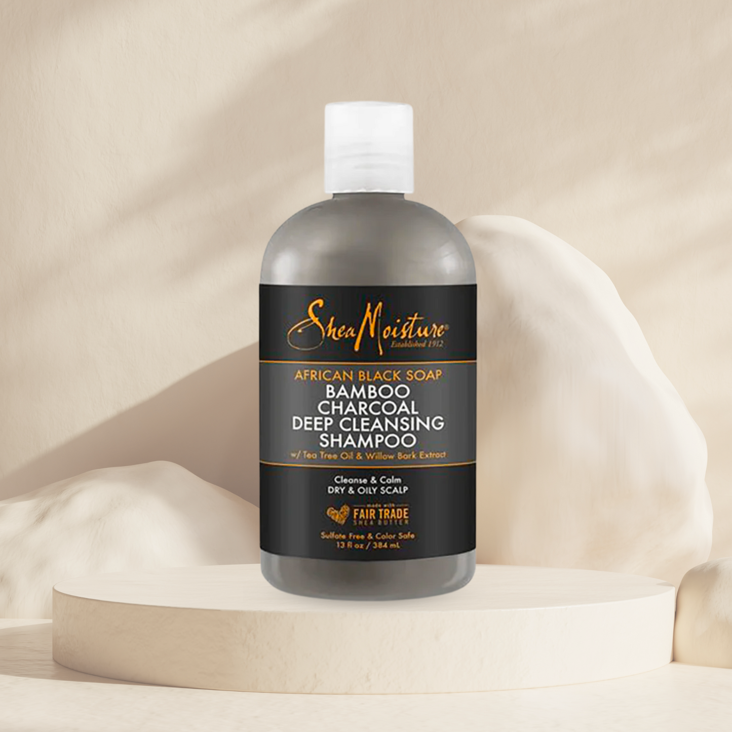 Tiefenreinigendes Shampoo mit afrikanischer schwarzer Seife – Shea Moisture