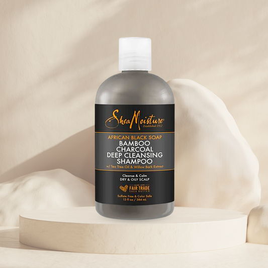 Shampoing African Black Soap Deep Cleansing - Shea Moisture
