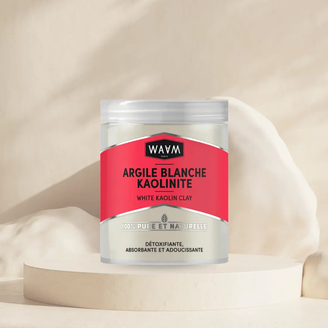 WAAM COSMETICS-Argile blanche Kaolinite Waam