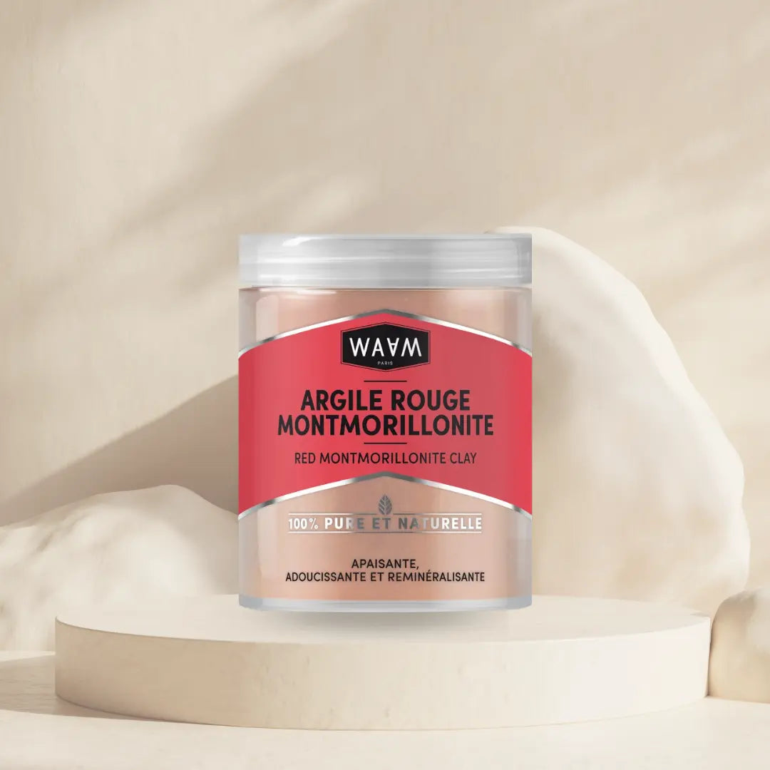 WAAM COSMETICS-Argile Rouge Montmorillonite Waam