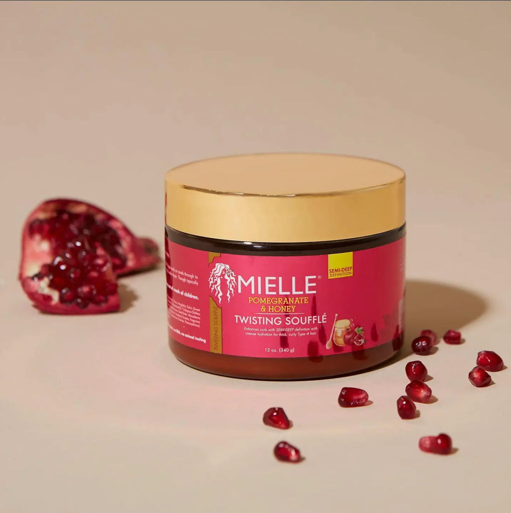 MIELLE -Pomegranate & Honey Curl Twisting Soufflé-Cheveux Sublimés au Naturel 340 ML Mielle Organics