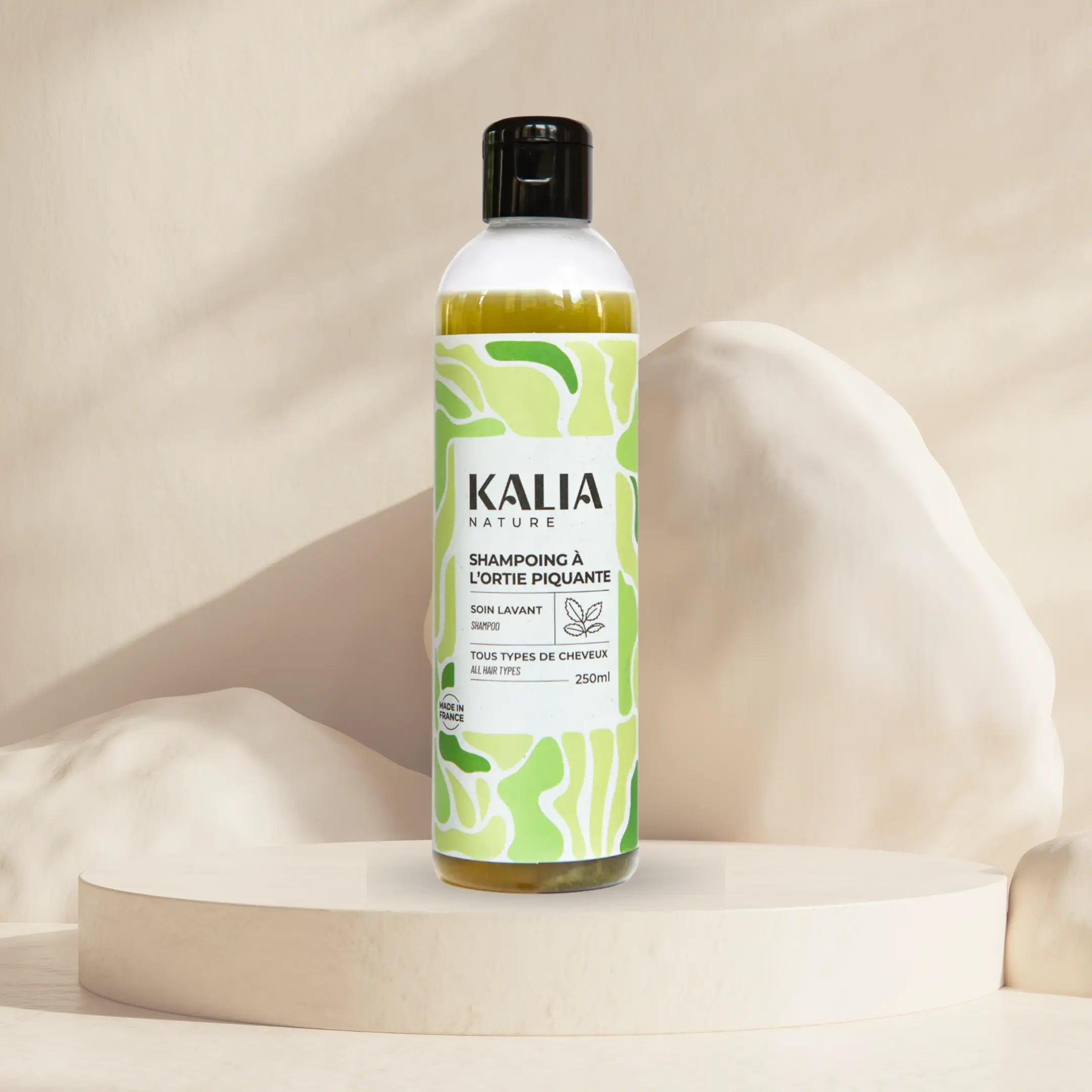 KALIA  NATURE-Shampoing à l'ortie piquante - Cheveux Bouclés & Crépus Doux, Nourris et Brillants  250ML Kalia Nature
