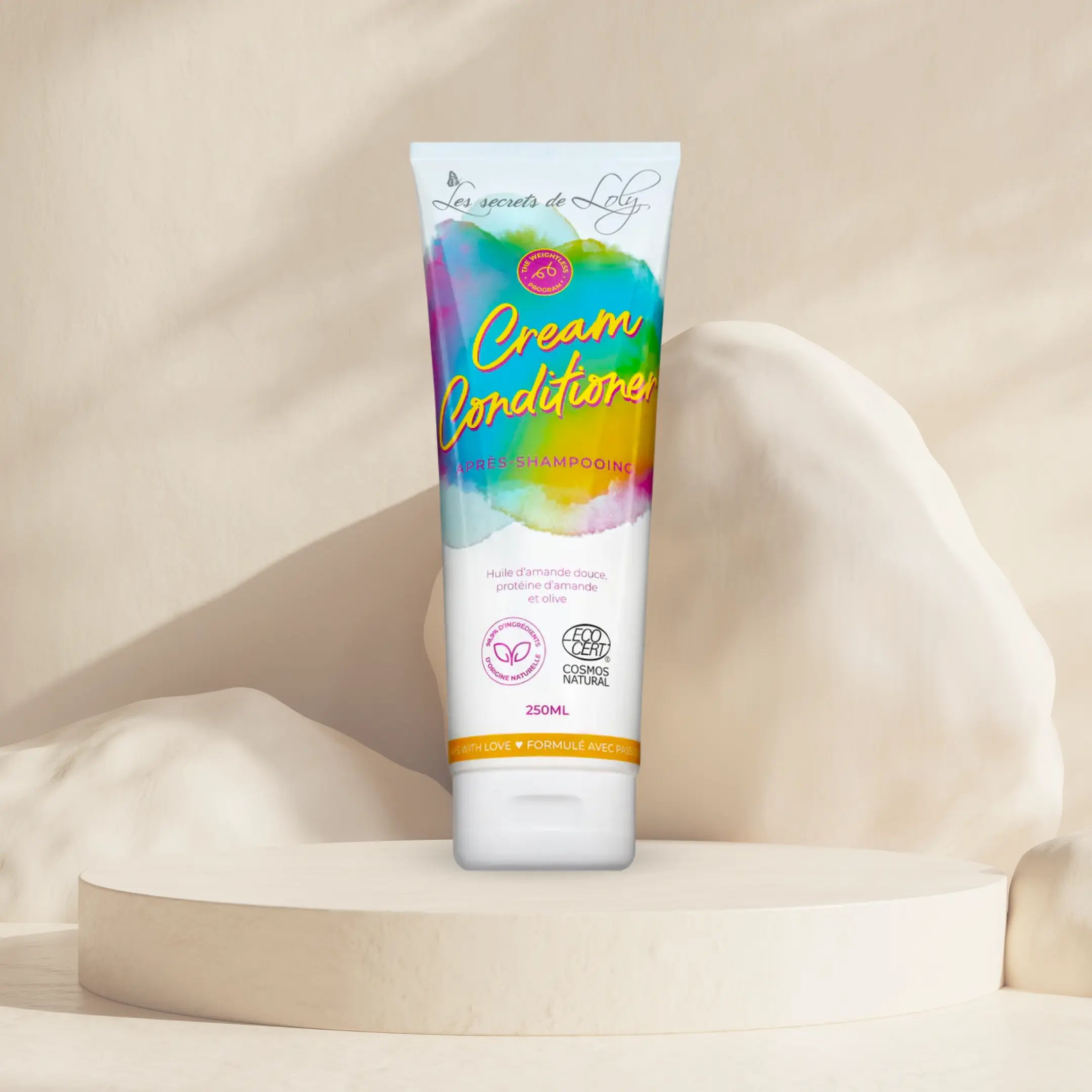 LES SECRETS DE LOLY-Après-Shampoing Cream Conditioner      Protéine d’amandes &Olive              250 ML Les Secrets de Loly