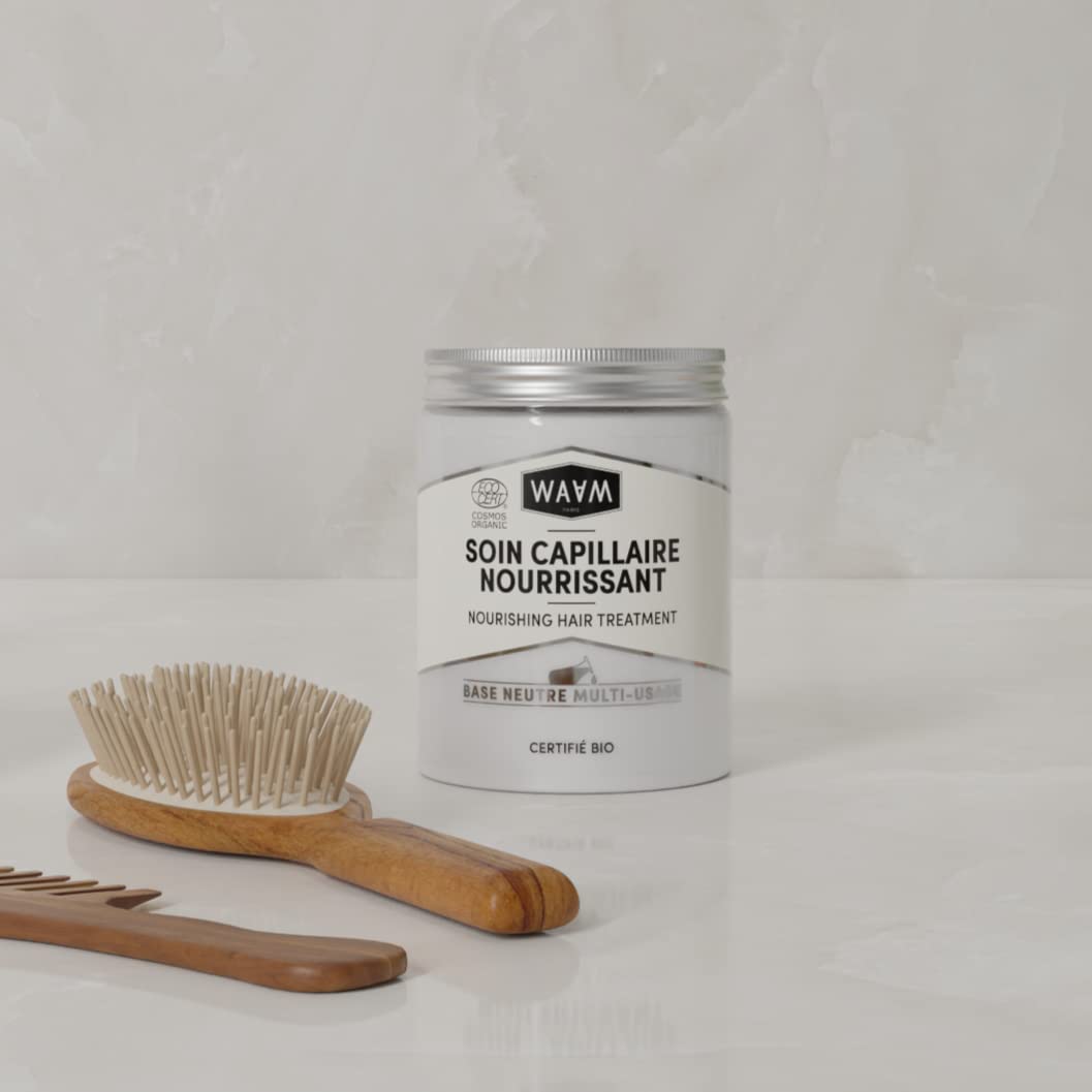 WAAM COSMETICS -Soin Capillaire Nourrissant BIO (3-en-1) 100/100 Note Yuka🥕