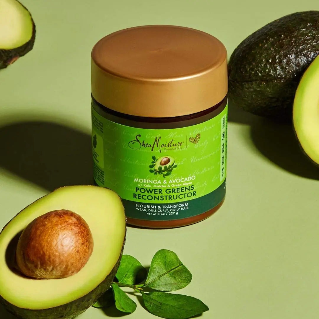 SHEA MOISTURE -Masque Power Greens Moringa & Avocado Shea Moisture