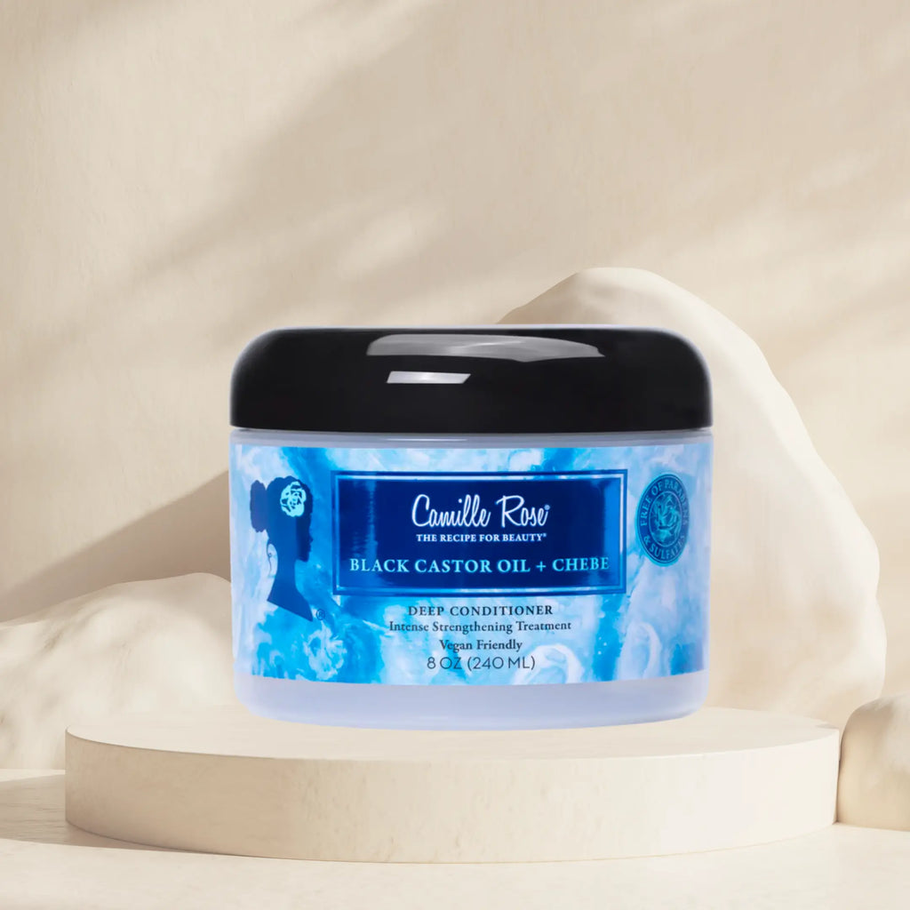 CAMILLE ROSE -Black Castor Oil & Chebe masque profond réparateur Camille Rose