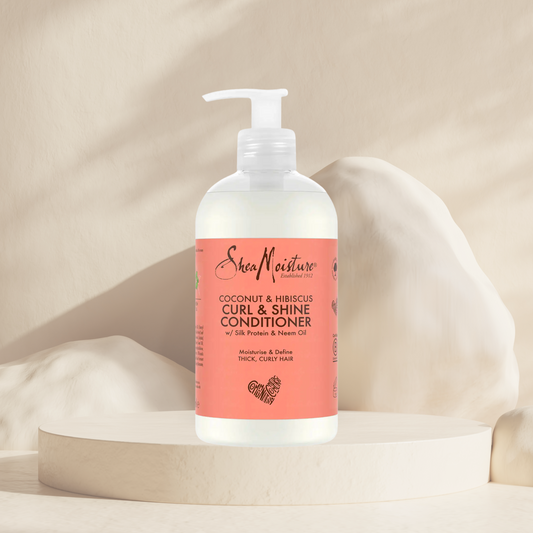 Curl &amp; Shine Coconut Hibiscus Conditioner - Shea Moisture