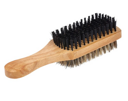 Brosse Poils de Sanglier double Face moyen /dur