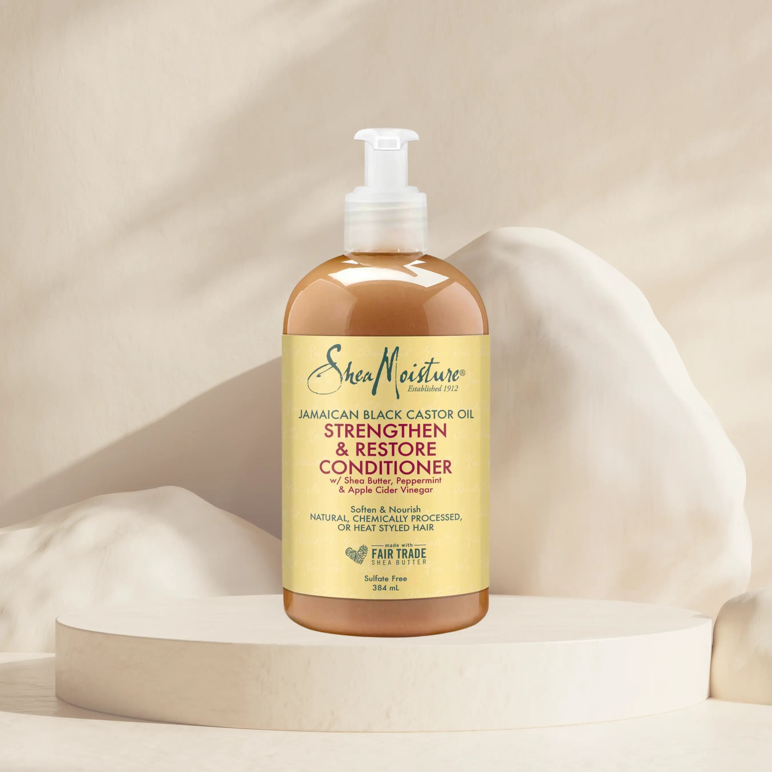 SHEA MOISTURE -Jamaïcain Black-Castor Oil-Après-shampooing 384 ML Shea Moisture