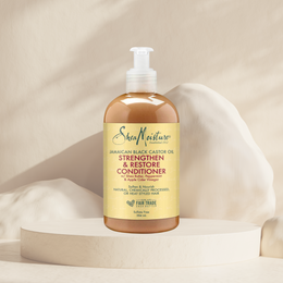 SHEA MOISTURE -Jamaïcain Black-Castor Oil                               Après-shampooing