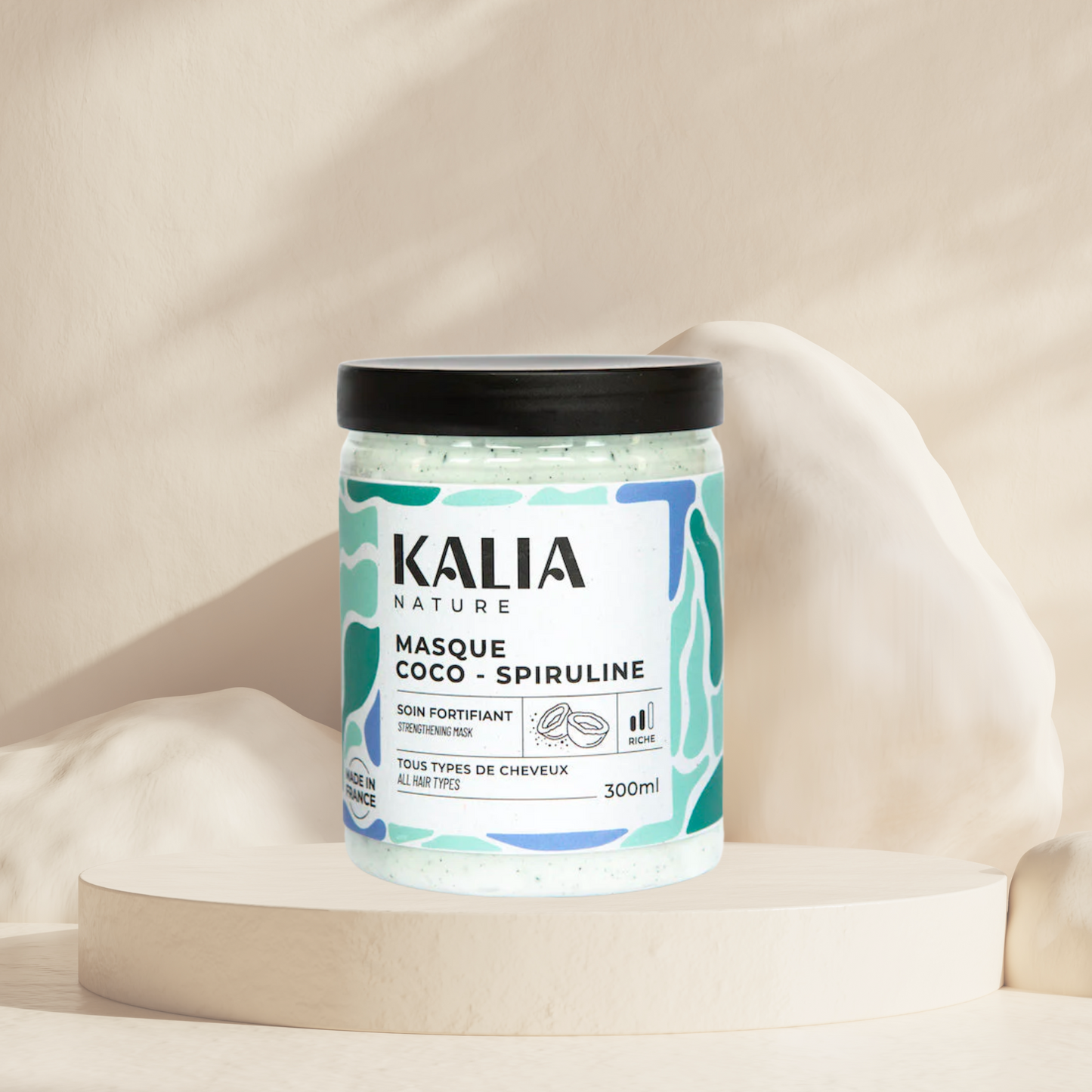 Coconut Spirulina Mask - Kalia Nature