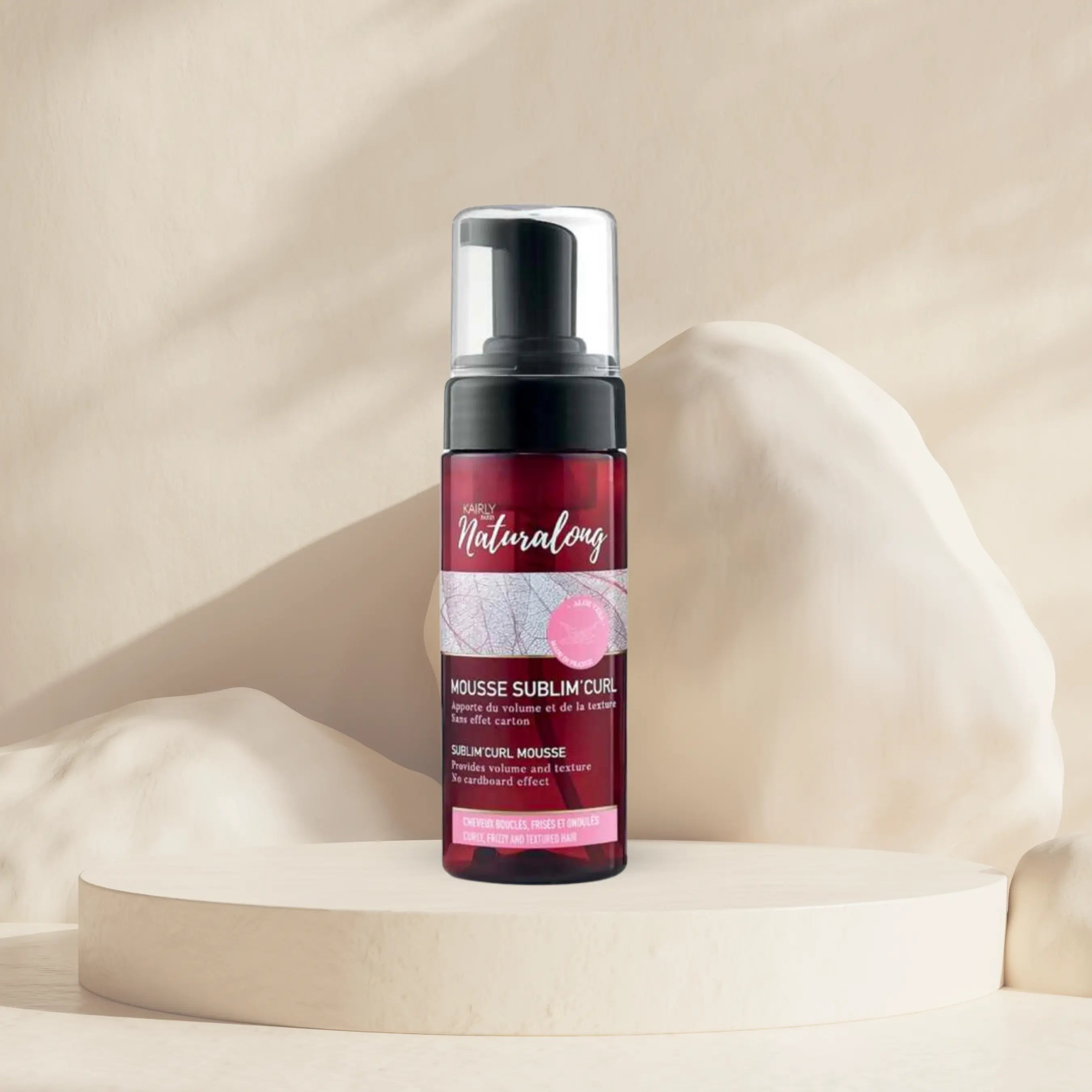 KAIRLY PARIS -Naturalong Mousse Sublim'Curl-100/100 Note Yuka🥕150ML Kairly paris