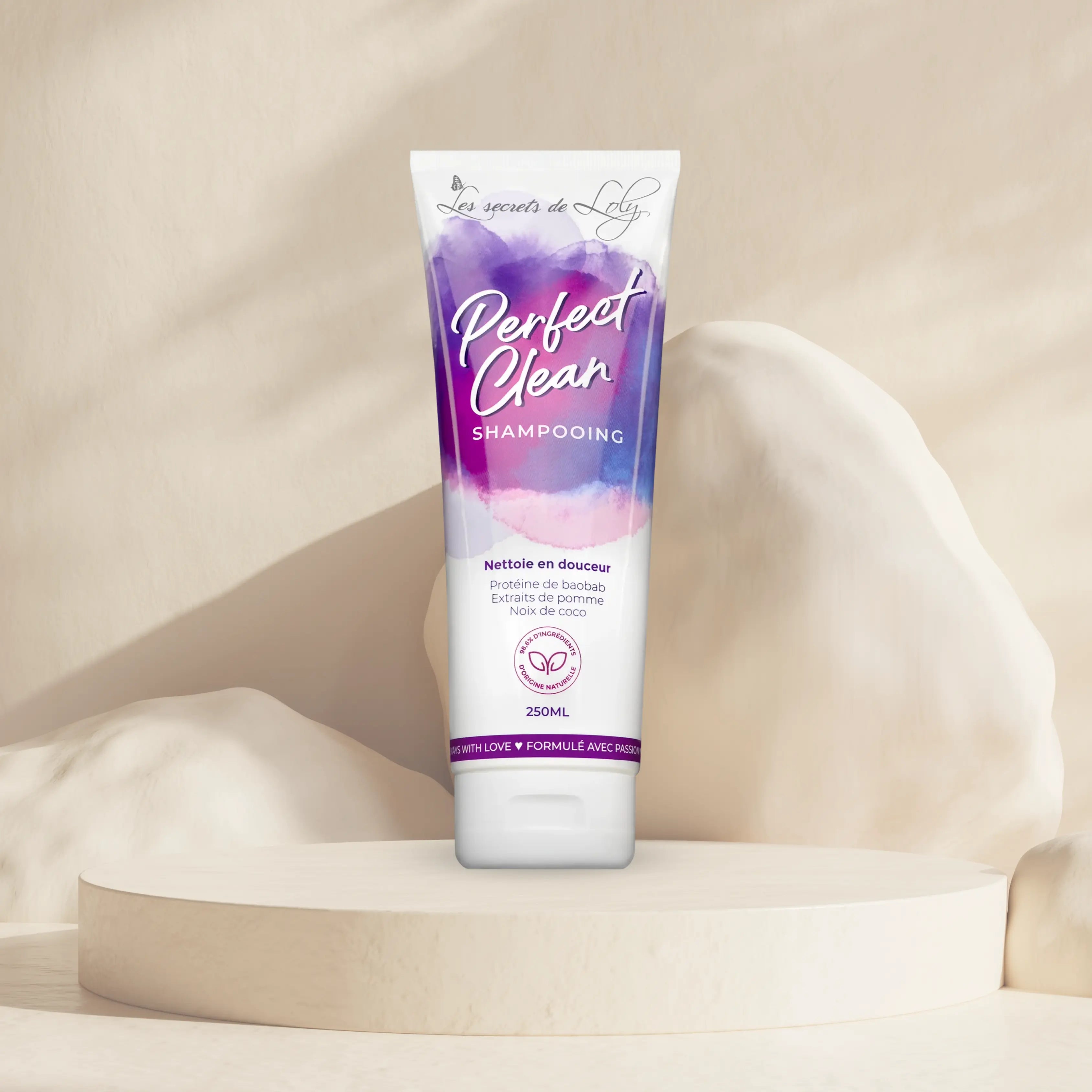 LES SECRETS DE LOLy-Perfection CLean Shampoing activateur de boucles 69/100 Note Yuka🥕250 ML Les Secrets de Loly