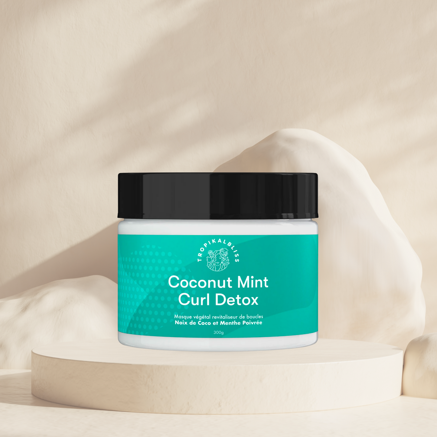 Masque Coconut Mint Curl Detox - TropikalBliss