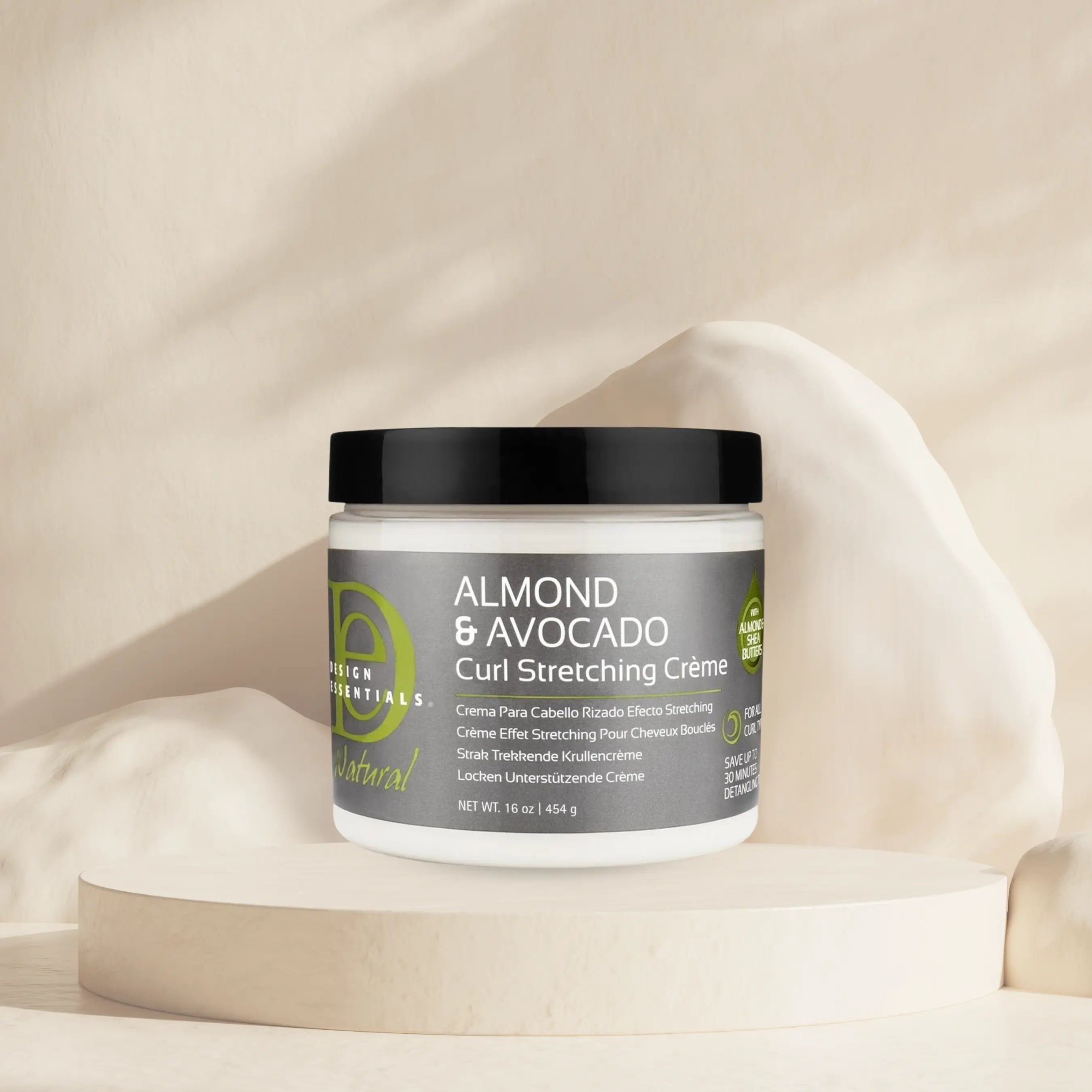 DESIGN ESSENTIAL ~Almond & Avocado Curl stretching crème Design Essentials