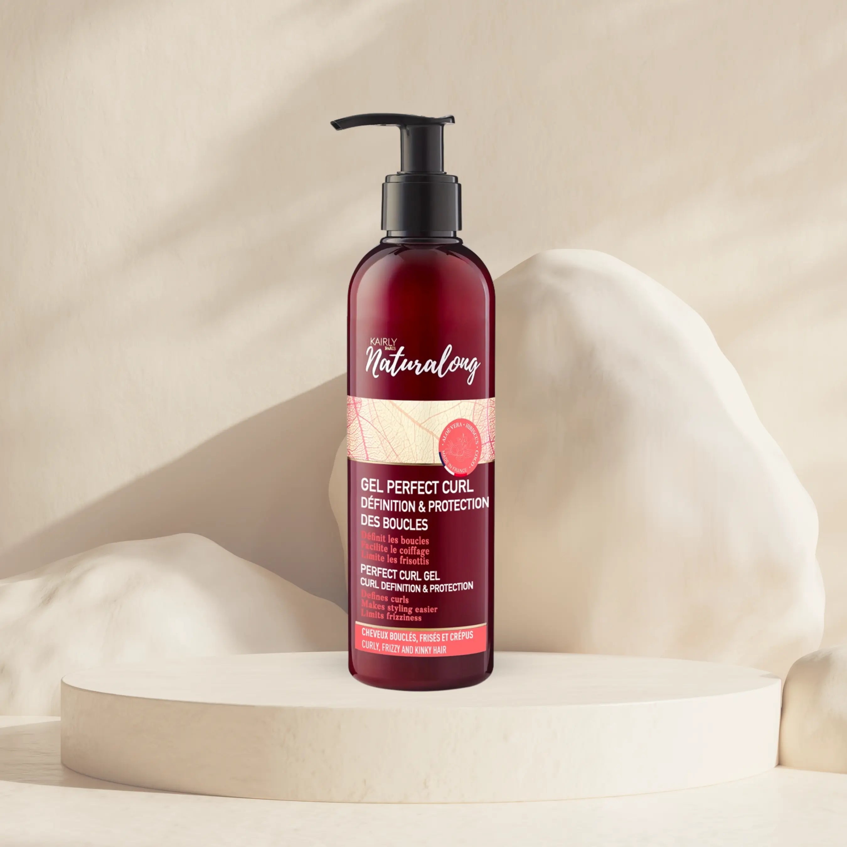 KAIRLY PARIS -Naturalong Gel Perfect Curl 100/100 Note Yuka🥕250ML Kairly paris