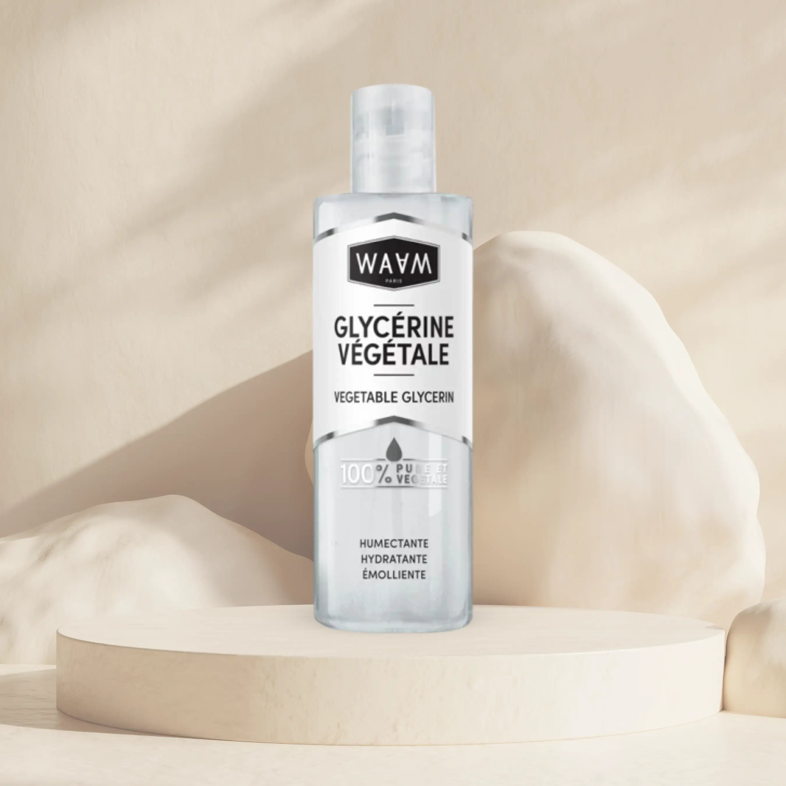 WAAM COSMETICS-Glycerine Végétale 100/100 Note Yuka🥕 Waam