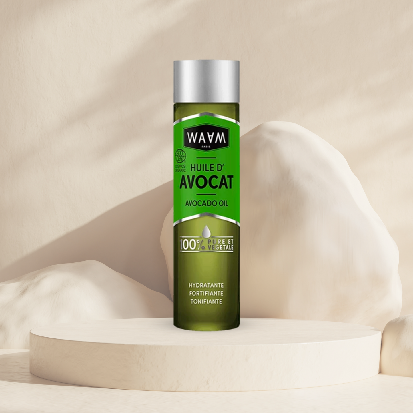 Huile d'Avocat BIO - Waam Cosmetics