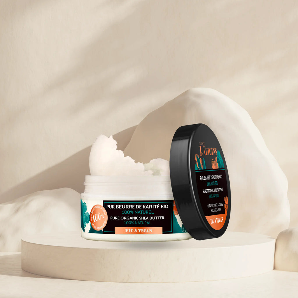 KAIRLY PARIS -Karigins Pur Beurre de Karité Bio  100/100 Note Yuka 🥕100ML Kairly paris