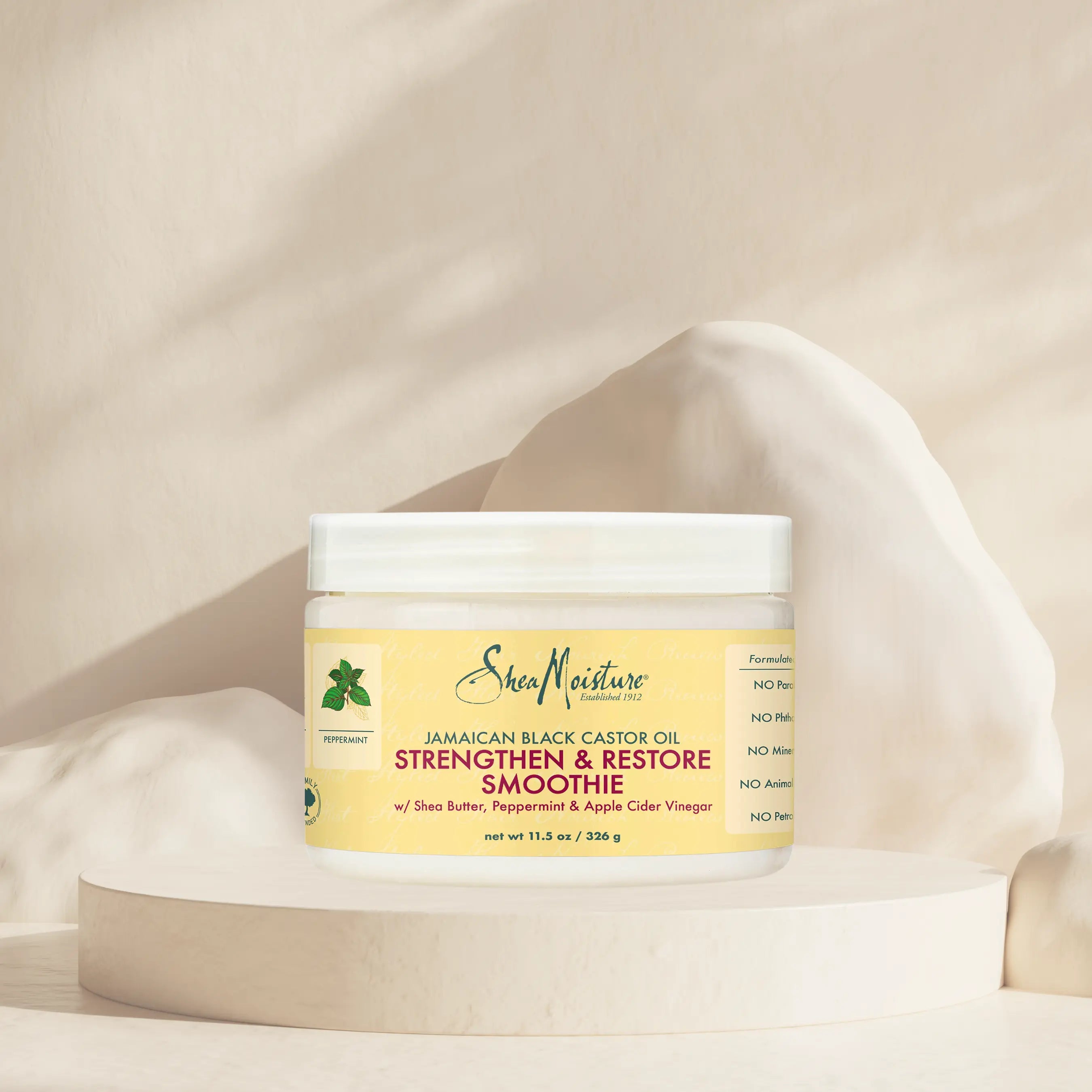 SHEA MOISTURE -Jamaïcain Black Castor Oil Curl Smoothie 340 ML Shea Moisture