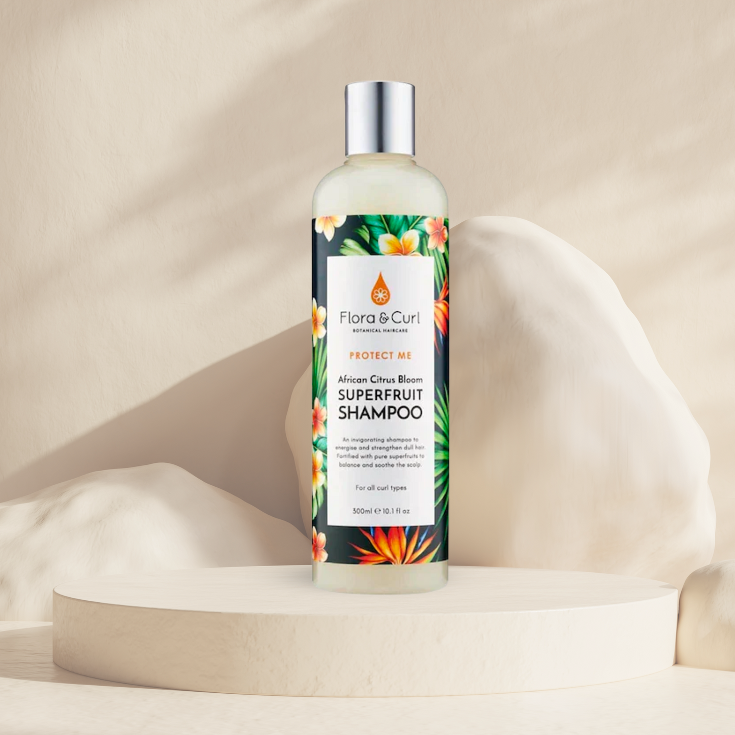 African Citrus Bloom Superfruit Shampoo - Flora &amp; Curl